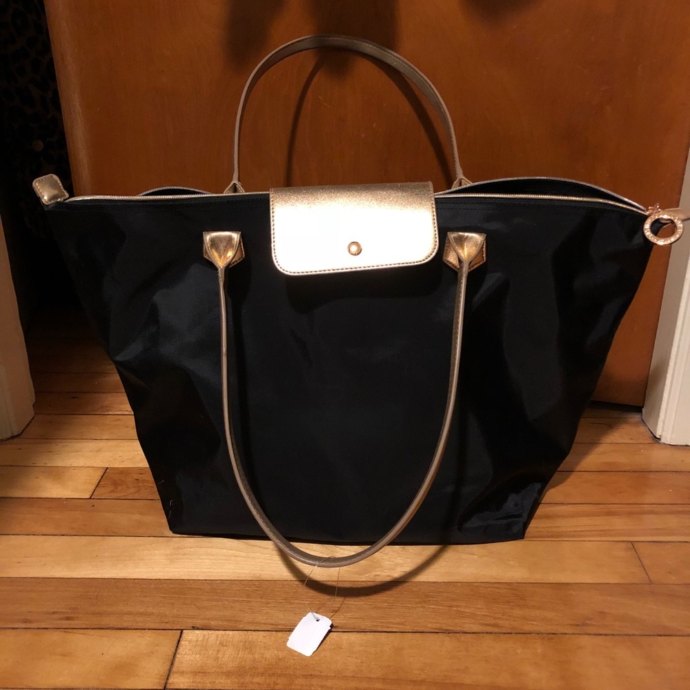 NWT Bed Bath & Beyond Black tote